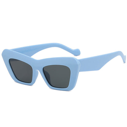 Gafas de sol de moda con diseño de patchwork sólido (4 colores)