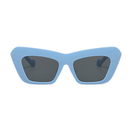 Gafas de sol de moda con diseño de patchwork sólido (4 colores)