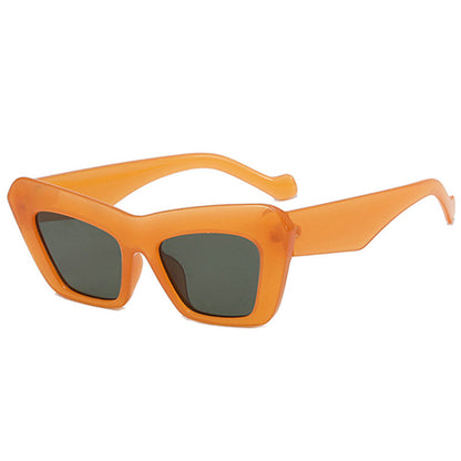 Gafas de sol de moda con diseño de patchwork sólido (4 colores)