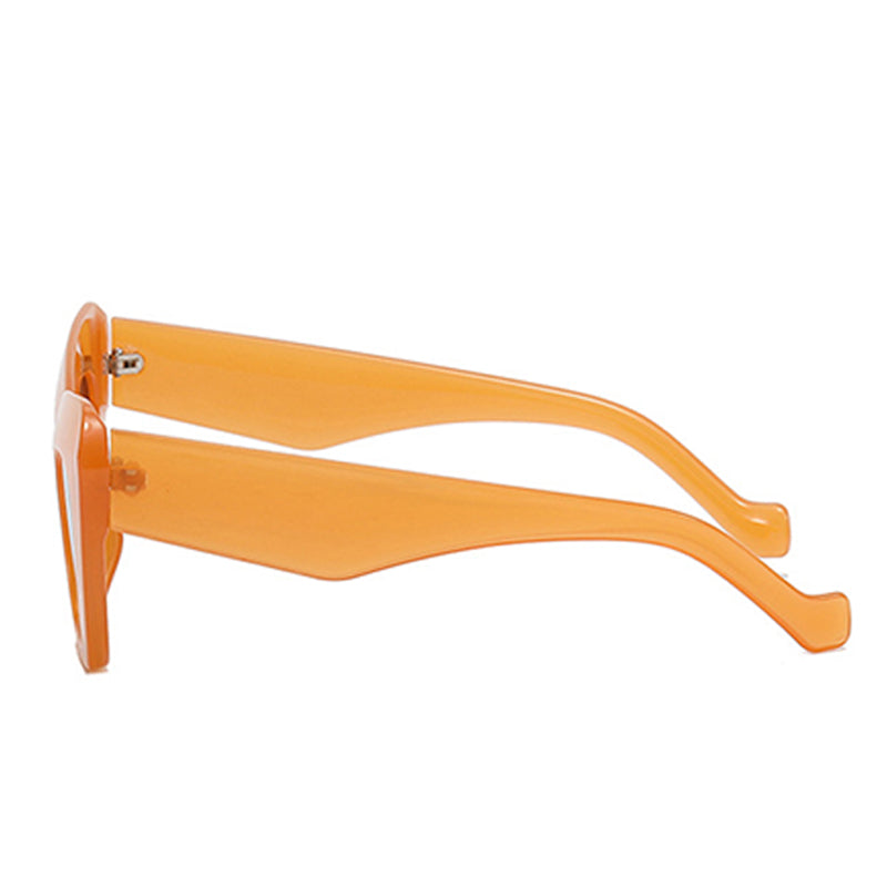 Gafas de sol de moda con diseño de patchwork sólido (4 colores)