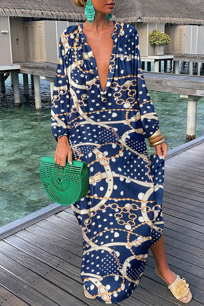 Vestidos rectos con cuello en V y estampado de patchwork sexy de moda (10 colores)