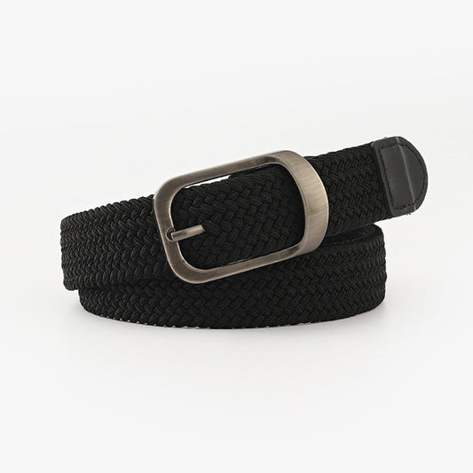Cinturones casuales de patchwork lisos para calle