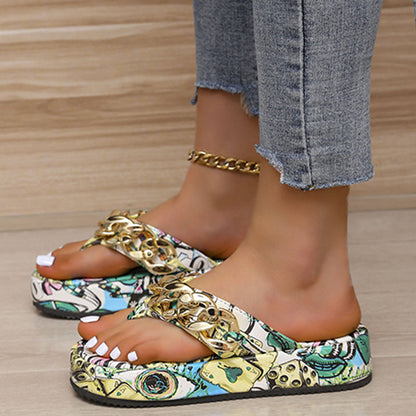 Zapatos casuales con diseño de grafiti y patchwork, de color liso, redondos y cómodos.