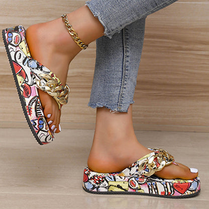 Zapatos casuales con diseño de grafiti y patchwork, de color liso, redondos y cómodos.
