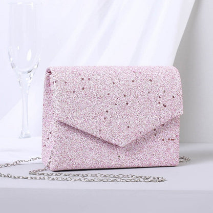 Bolsos casuales de uso diario con cadenas y parches sólidos