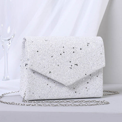 Bolsos casuales de uso diario con cadenas y parches sólidos