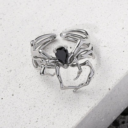 ANILLO DE ARAÑA ÚNICO PUNK