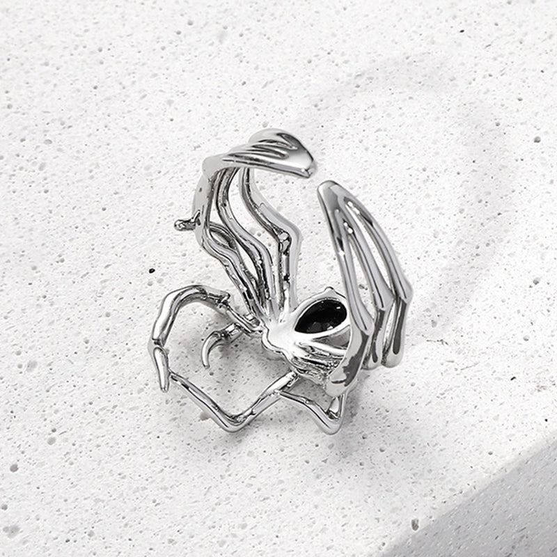 ANILLO DE ARAÑA ÚNICO PUNK