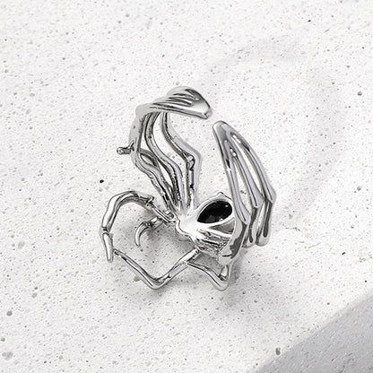 ANILLO DE ARAÑA ÚNICO PUNK