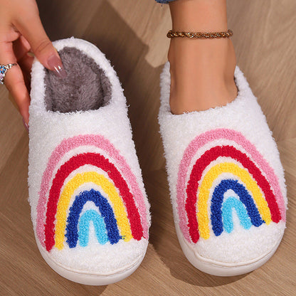 Zapatos casuales de patchwork redondos que mantienen el calor y son cómodos (4 colores)