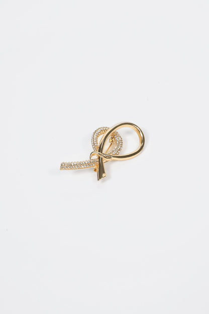 Broche de metal irregular 