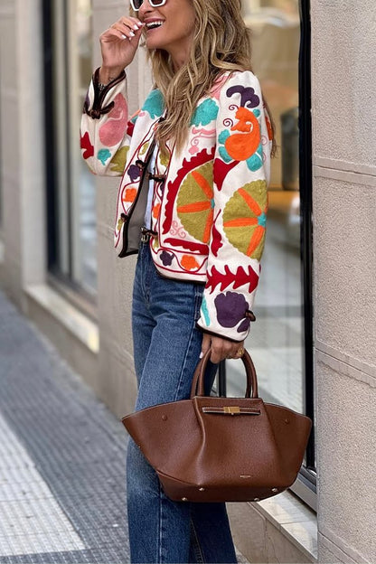 Chaqueta bordada Cayetana