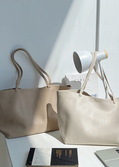 Simple-Leather-Tote-Bag