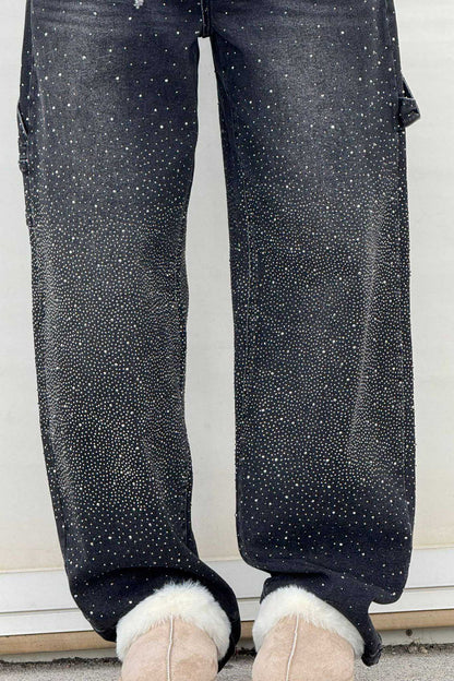 Balloon Carpenter Shine Denim Jeans