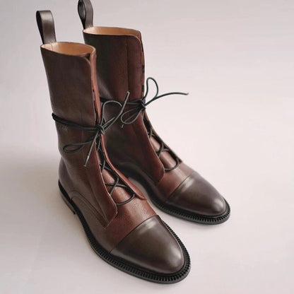 Classic Stylish Vegan Smooth Ankle Boots for Women | For Winter