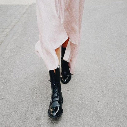 Classic Stylish Vegan Smooth Ankle Boots for Women | For Winter
