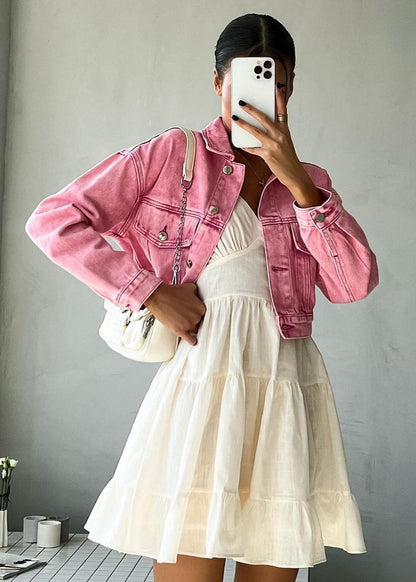 Strappy TieRed Mini Dress