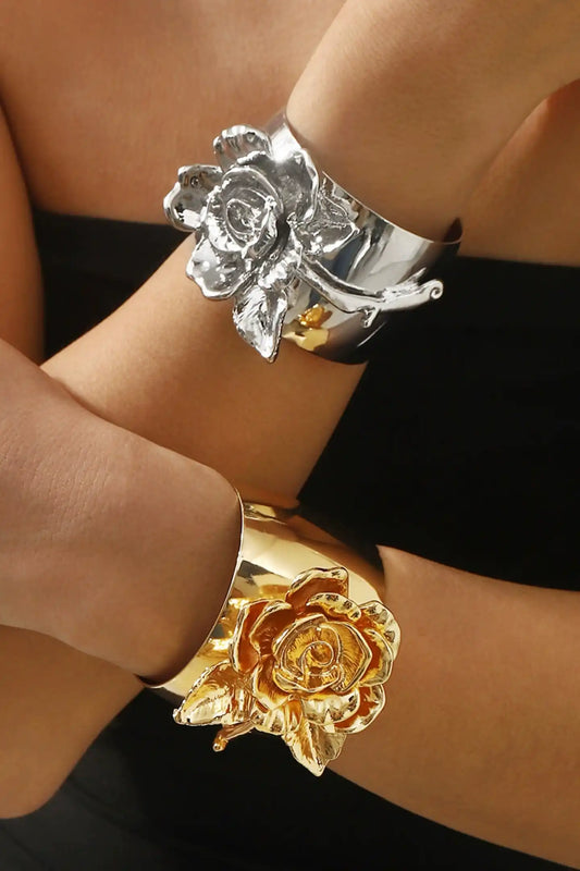 Pulsera de flores 3D 