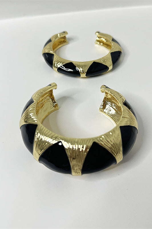 Juego de pulseras de esmalte vintage 