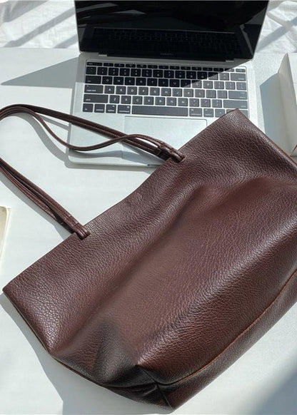 Simple-Leather-Tote-Bag