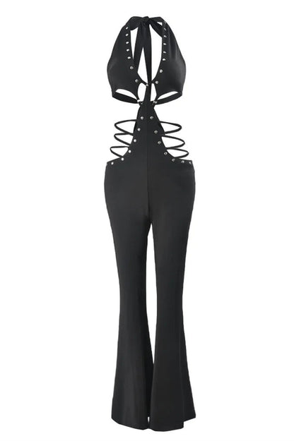 Mono con escote halter Amanda 
