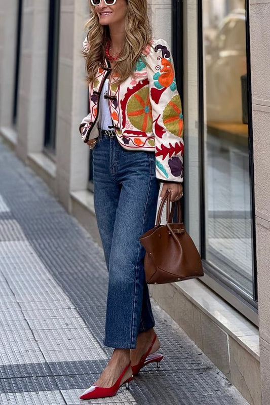 Chaqueta bordada Cayetana
