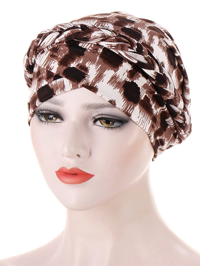 Cotton Print Muslim Turban Scarf For Women Islamic Inner Hijab Caps Arab Wrap Head Scarves Femme Musulman Turbante Mujer for Women