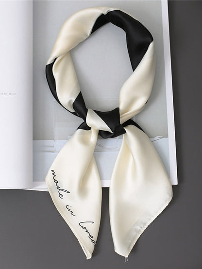 Square Scarf Infinity Scarf Dailywear Holiday Outdoor White Blue Pink Scarf Polka Dot Zebra for Women