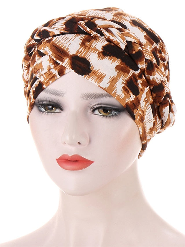 Cotton Print Muslim Turban Scarf For Women Islamic Inner Hijab Caps Arab Wrap Head Scarves Femme Musulman Turbante Mujer for Women