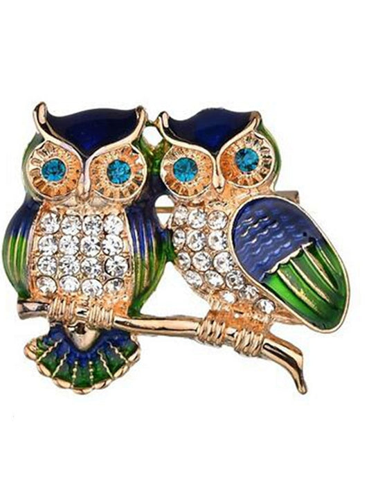 Men's AAA Cubic Zirconia Brooches Animals Stylish Brooch Jewelry Gold For Daily Holiday for Women