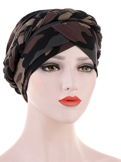Cotton Print Muslim Turban Scarf For Women Islamic Inner Hijab Caps Arab Wrap Head Scarves Femme Musulman Turbante Mujer for Women