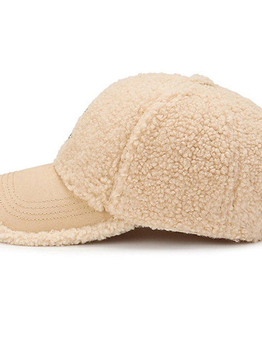 Hat Baseball Cap Winter Hats Black Pink Khaki Outdoor Street Dailywear Embroidery Letter Windproof Comfort Warm for Women