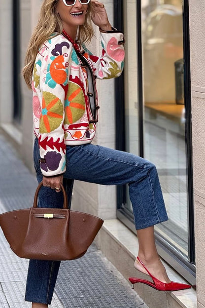 Chaqueta bordada Cayetana