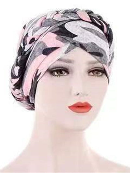 Cotton Print Muslim Turban Scarf For Women Islamic Inner Hijab Caps Arab Wrap Head Scarves Femme Musulman Turbante Mujer for Women