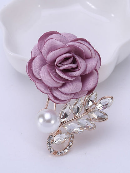Brooches Chic & Modern Street Flower Brooch / Blue / Purple / Pink / Fall / Winter for Women