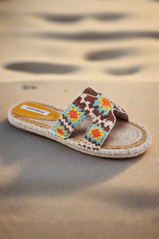 Sandalias tipo alpargata de crochet Mag 
