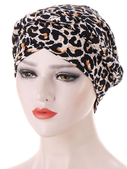 Cotton Print Muslim Turban Scarf For Women Islamic Inner Hijab Caps Arab Wrap Head Scarves Femme Musulman Turbante Mujer for Women