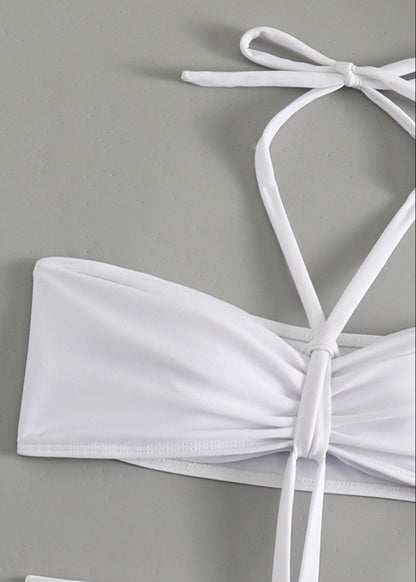Liora - Cut-Out One Piece Swimsuit with Tie Detail