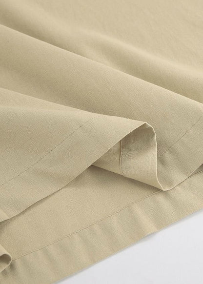 Sahara Backless Halter Maxi Dress – Cotton & Linen Blend