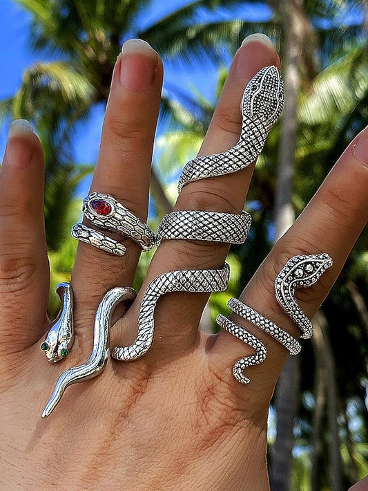 Rings Vintage Outdoor Snake Ring for Women
