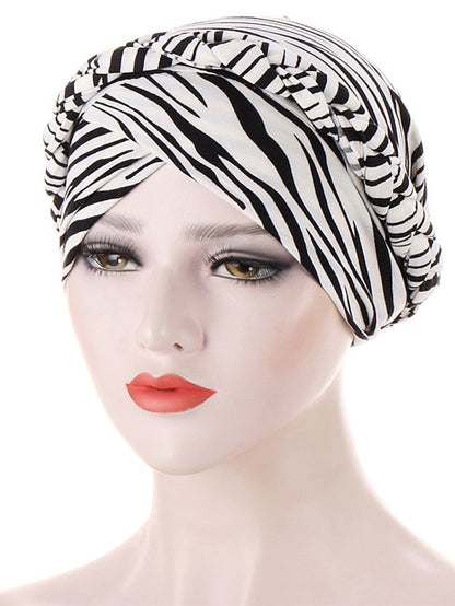 Cotton Print Muslim Turban Scarf For Women Islamic Inner Hijab Caps Arab Wrap Head Scarves Femme Musulman Turbante Mujer for Women