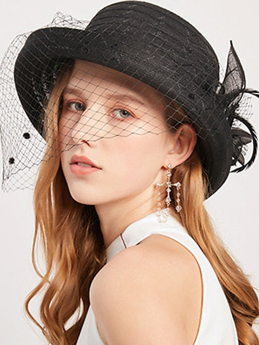 Hat Bucket Hat Sun Hat Black Purple Pink Party Outdoor Dailywear Floral Floral Portable Windproof Comfort for Women